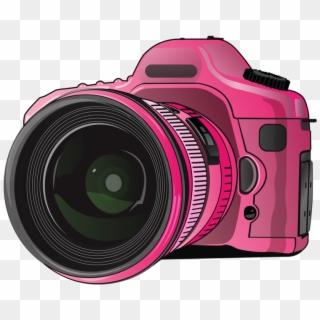Camara Png - Pink Camera Png Clipart
