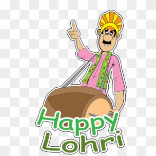 Happy Lohri Png - Cartoon Clipart