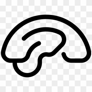 This Free Icons Png Design Of Brain Thicker Lines Side Clipart