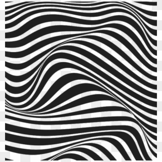 #ftestickers #4trueartists #black #lines #stripes #background - Black White Wave Pattern Clipart