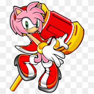 Amy Rose Render Clipart