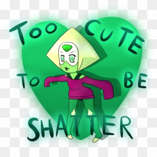 Too Cute To Be Shatter - Cute Peridot Clipart