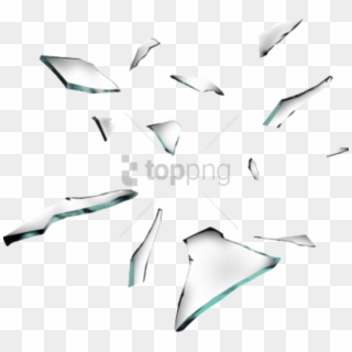 Free Png Shattered Glass Effect Png Png Image With - Broken Glass Pieces Png Clipart