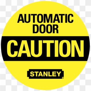 Automatic Door Caution 01 Logo Png Transparent - Automatic Door Logo Clipart