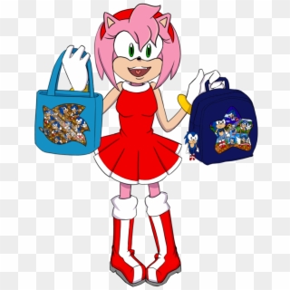 Amy Rose Totally Has An Itabag Of Her One And Only - Sonic Ita Bag Clipart