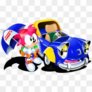 Amy With Car Clipart
