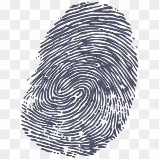 Image Black And White Download Fingerprint Icon Free - Fingerprint Png Clipart