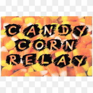 Candy Corn Relay - Candy Corn Relay Race Clipart