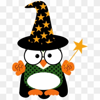 Happy Halloween Clipart Scary - Owl Happy Halloween Clip Art - Png Download