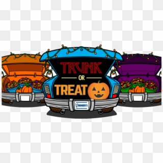 Trunk Or Treat - Trunk Or Treat Sign Clipart