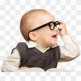 Baby With Glasses Png Clipart