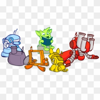 Tinkerpop-reading - Cartoon Clipart