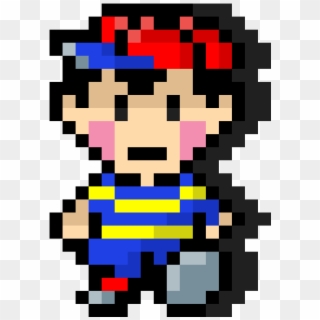 Pixel Ness - Ness Earthbound Sprite Clipart