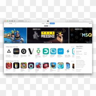 Apple Publishes Best Of 2016 App Store Lists - Apple Clipart