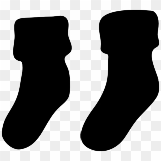 Picture Free Stock Black Socks Clip Art At Clker - Black Socks Clip Art - Png Download