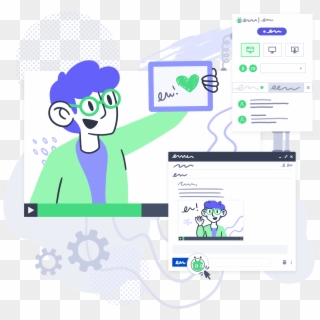 Contact Sales - Cartoon Clipart