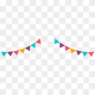 Banderines Png - Transparent Background Birthday Clipart