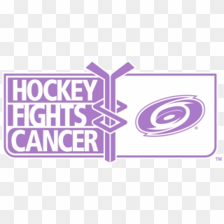 Hockey Fights Cancer Carolina Hurricanes Clipart
