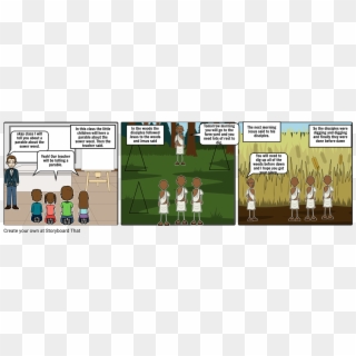 Parables About The Sower Weeds - Cartoon Clipart