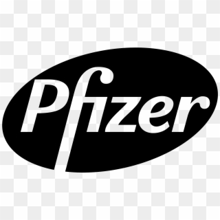 Pfizer Logo Black And White - Pfizer New Clipart