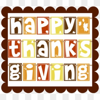Free Thanksgiving Clip Art - Png Download