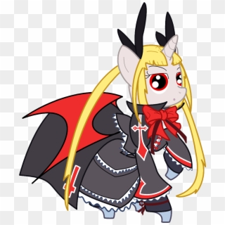 Ponified Rachel Alucard From Blazblue Been Playing/watching - Cartoon Clipart