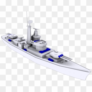 Report Rss Usa Battleship - Scale Model Clipart
