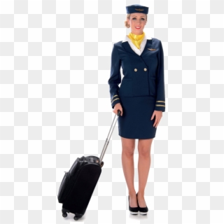 Flight Attendant Png Image - Female Flight Attendant Uniform Clipart