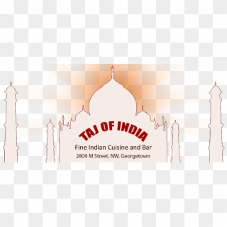 Taj Of India Georgetown - Mosque Clipart