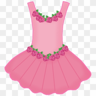 Tutu Dibujo Png - Girl Dress Clip Art Transparent Png