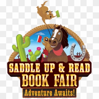 Saddle Up & Read Book Fair Clip Art - Saddle Up And Read Book Fair - Png Download