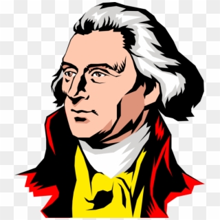 More In Same Style Group - Thomas Jefferson Cartoon Png Clipart