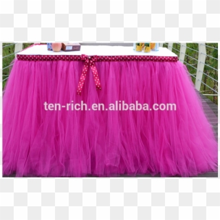 Wholesale New Design Party Wedding Pink Tutu Table - Skirt Clipart