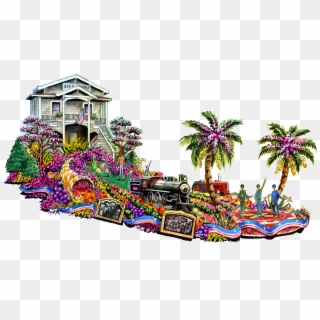 An Artist's Rendering Of The Future, First-ever Sikh - First Rose Parade Floats Clipart
