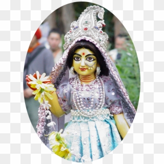 “o Srimati Radharani, I Offer My Respects To You Whose - Radha Rani Photo Png Clipart