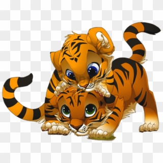 Free Png Download Tigers Png Images Background Png - Cute Cartoon Tigers Clipart