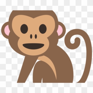 Ape Clipart Orange Monkey - Monkey Face Clipart - Png Download