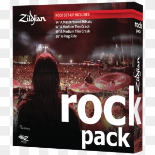 Zildjian Rock Music Cymbal Pack - Zildjian A Rock Pack Clipart