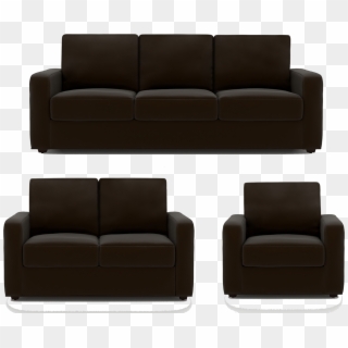 Premium Leatherette Sofa Set - Mat Clipart