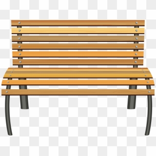 Park Bence Clipart Chair - Clipart Garden Bench - Png Download