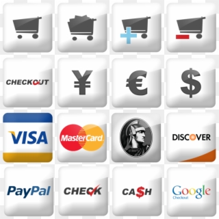 E-commerce Icons Free - American Express Clipart