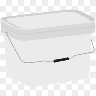 Square Bucket - Box Clipart