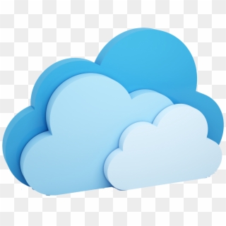 Ssd Hosting, The Abbreviation Of Solid State Drive - Modern Cloud Clipart