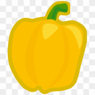 Yellow Pepper - Vegetable Clip Art - Png Download