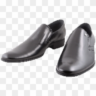 Men Shoes Clipart Chappal - Black Shoes Transparent Background - Png Download