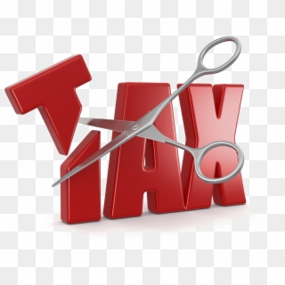 Tax Png Hd - Tax Cut Clipart