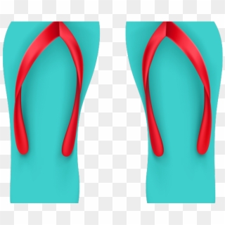 Men Shoes Clipart Chappal - Flip-flops - Png Download