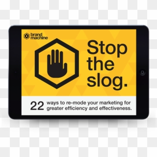 Stop The Slog Ebook - Techo Bloc Clipart