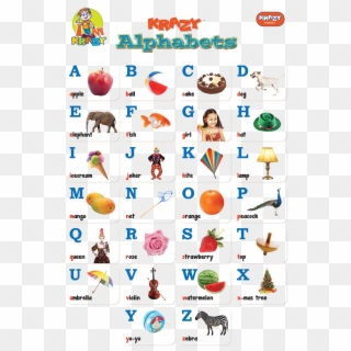 A To Z Alphabets Free Png Image - Character Clipart