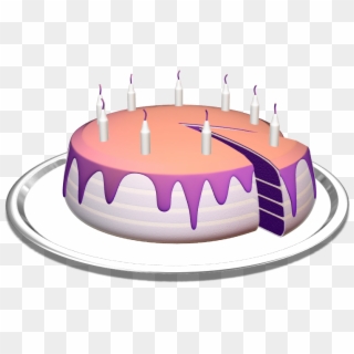 Happy Birthday - Birthday Cake Clipart